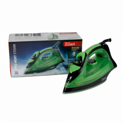Fier de calcat cu talpa ceramica 2200w calcare cu aburi Zilan ZLN2188