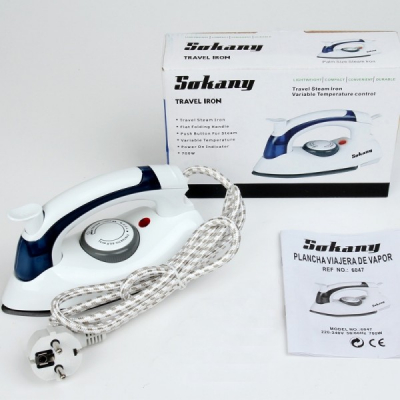 Fier de Calcat Pliabil pentru Voiaj Sokany 700W 6047 HT258B KLX