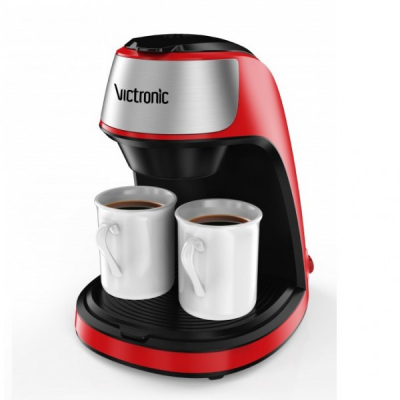 Filtru Cafea 250ml cu Doua Cesti 2x125ml 450W Victronic VC3616