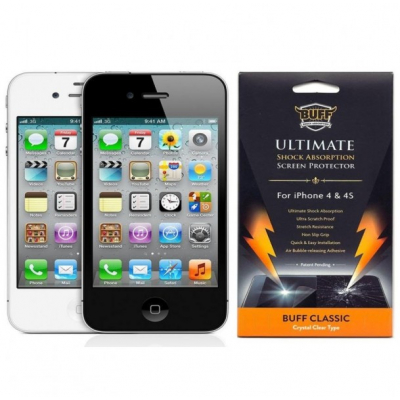 Folie Protectie Antisoc Ecran Apple iPhone 4 4S Buff