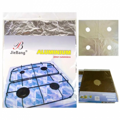 Folie protectoare pentru aragaz din aluminiu 50x60cm MGR8012