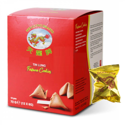 Fortune Cookies 12 Prajiturele cu Ravas Engleza si Germana 12x6g 72g TL MLL
