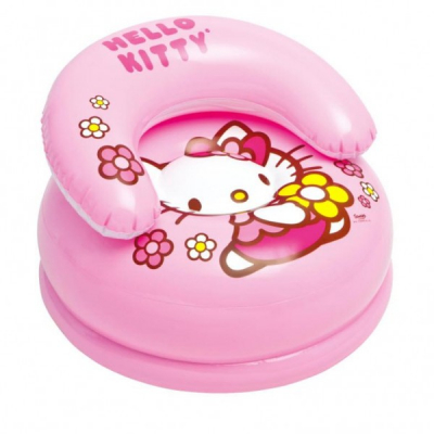 Fotoliu Gonflabil Copii 66x42cm Intex 48508 Hello Kitty