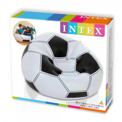 Fotoliu gonflabil minge fotbal Intex 68557