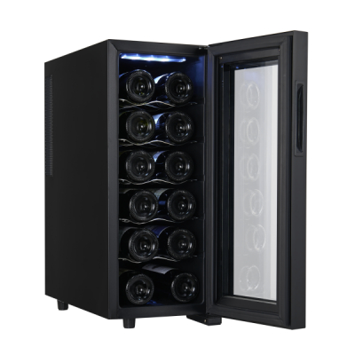 Frigider pentru vinuri Negru 33L 50W luminare interioara Zilan ZLN4682