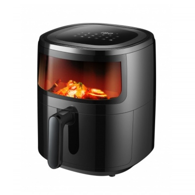 Friteuza Air Fryer 1500W capacitate 5l negru ZILAN ZLN9983