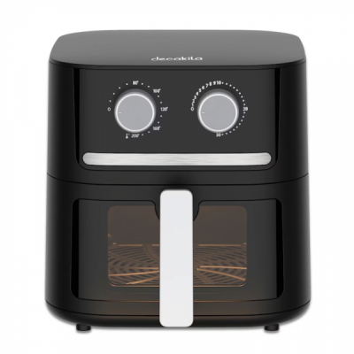 Air Fryer Friteuza fara Ulei Decakila 6.5L 1600W Timer Negru CNN48371