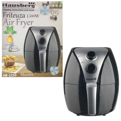 Friteuza electrica 1500W 2.6L Air Fryer Maestro Hausberg HB2250