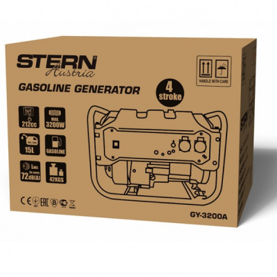 Generator Electric pe Benzina 15L 3200W Stern GY3200A