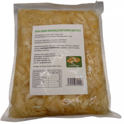Ghimbir Alb Murat pentru Sushi BBFAN 1.5kg MLL