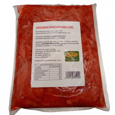 Ghimbir Murat Roz pentru Sushi BBFAN 1.5kg MLL