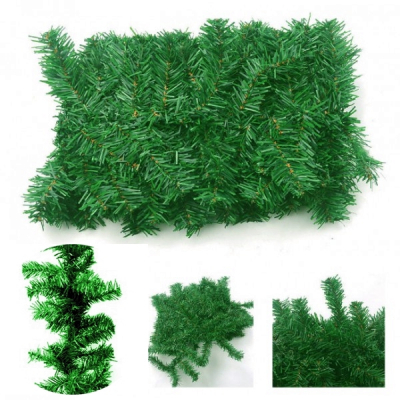 Ghirlanda Brad Artificial Decoratiune de Craciun Verde 270cm JUA16