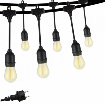 Ghirlanda Luminoasa 5m 10 Becuri LED E27 Lumina Calda 220V 18D054 XXM