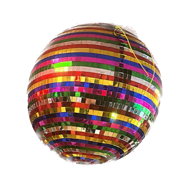 Glob Disco Oglinzi Petrecere cu Motoras 220V Mirror Ball 30cm Argintiu sau Color