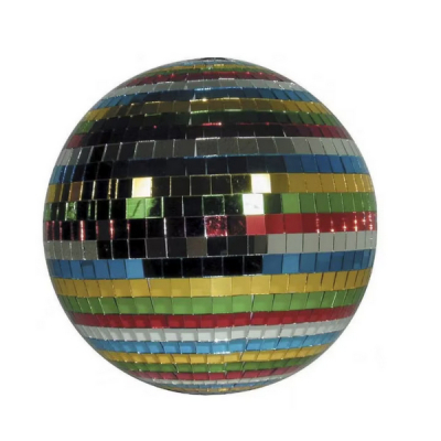 Glob Disco Oglinzi Petrecere cu Motoras 220V Mirror Ball 30cm MultiColor