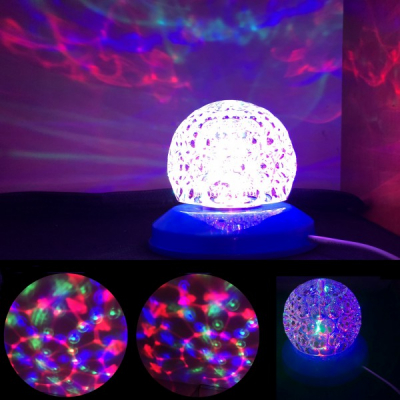 Glob Disco Rotativ cu Jocuri de Lumini RGB 220V Pineapple Lamp