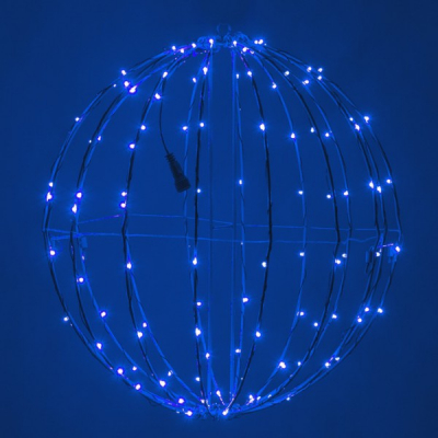 Glob luminos Craciun 240LED 50cm Albastru Prelungibil 1001B CL