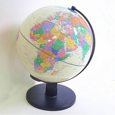 Glob Pamantesc Iluminat Harta Politica 25cm PVC G005 Crem SSV