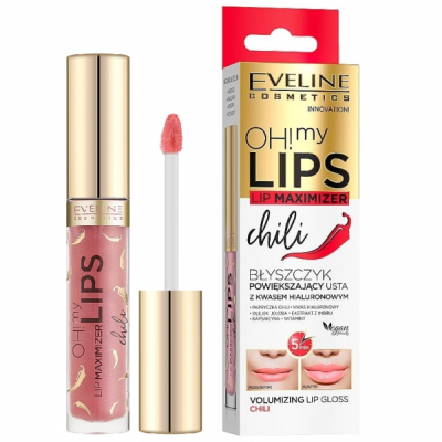 Gloss Volumizator Buze cu Chili OH! My Lips Eveline DNC36698