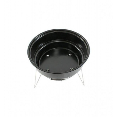 Gratar Portabil Rotund din Otel, Pliabil 26.5x24cm BBQ24 JU