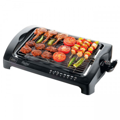 Grill Electric 2000W 5 trepte cu Tava Grasime Zephyr Z1015M