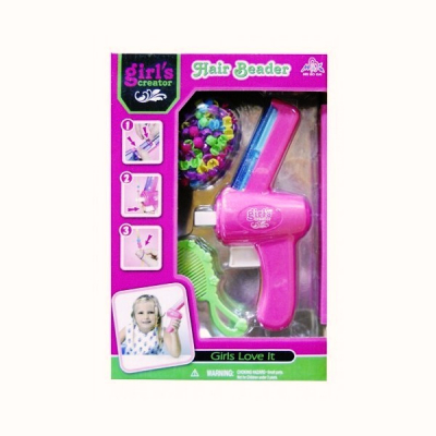 Hair Beader Set Aplicator si Ornamente Par MBK201