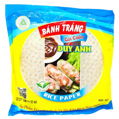 Hartie 40 Foi Orez Pachetele Primavara 22cm 400g Banh Trang Goi Cuon MLL