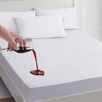Husa protectie impermeabila frotir cu elastic 90x200cm 42506ET JGR