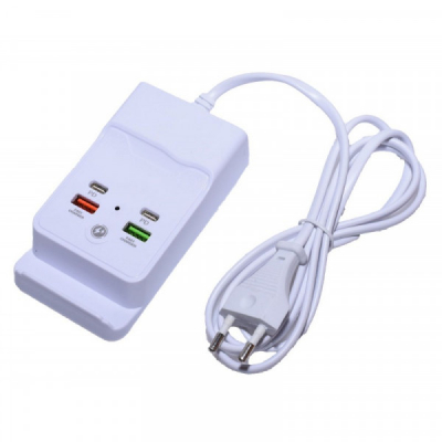 Incarcator Rapid PD400 2USB 2.4A 2PD USB tip C 20W la 220V 2A042 XXM