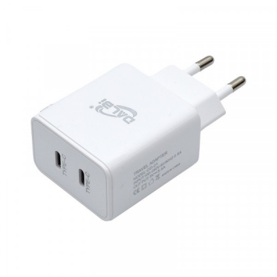 Incarcator Retea cu 2 Porturi Tip C 5V 3A Alb CD-21 DALBI 2A047 XXM