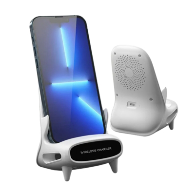 Incarcator Wireless Telefon Fast Charge 15W la USB Andowl M111