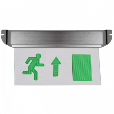 Indicator Luminos LED Exit Sageata Sus cu Acumulator Atra 3124 MNR4035