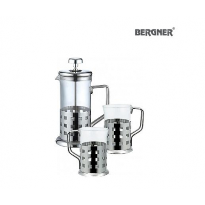 Infuzor Pentru Ceai si Cafea cu 2 Cani Bergner BG1008