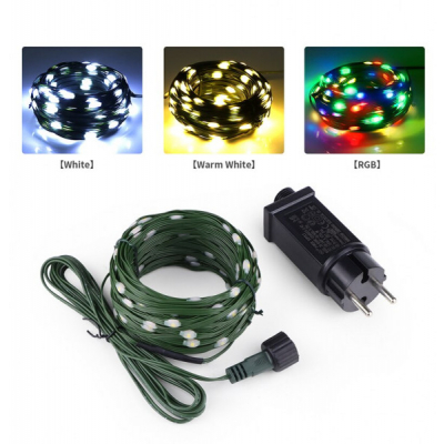 Instalatie 30m 240LED Margele Etans Exterior Submersibile Multicolor TO70C