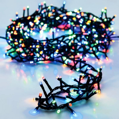 Instalatie Craciun Liniara Cluster 20M 960LED FN P Multicolor TO 960C