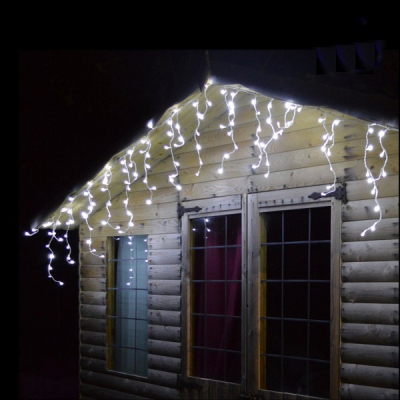 Instalatie Franjuri Inegali 50m 1000LED Alb Rece FA P Flash TO904W