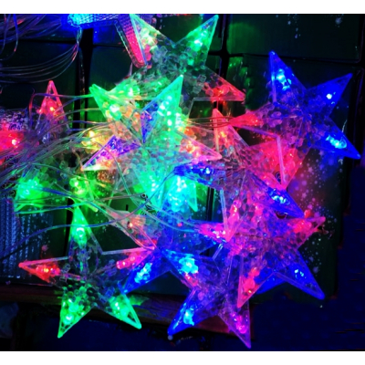 Instalatie Ghirlanda 10 Stele Luminoase 50LED Multicolore 2.5m NP TO