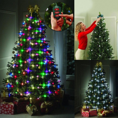 Instalatie Luminoasa Brad de Craciun 48 LED Jocuri Lumini Tree Dazzler