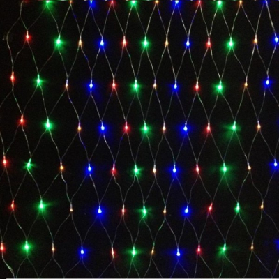 Instalatii de Craciun Plasa Prelungibila 140 LEDuri Multicolore 2x2m