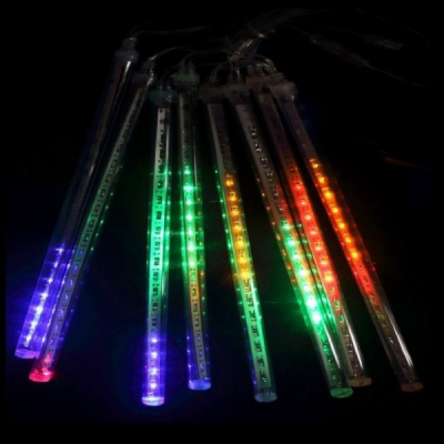 Instalatii Luminoase Craciun 4m 8 Turturi 30cm LEDuri Multicolore TO