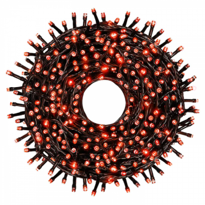 Instalatii Luminoase Craciun Snur 16m 200LED Rosu TO7009R