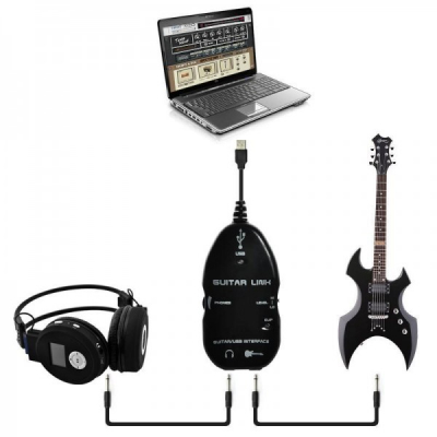 Interfata Audio USB Pentru Chitara Electrica