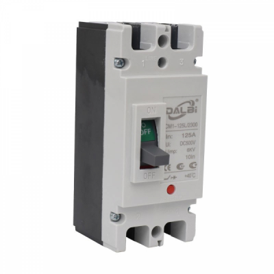 Intrerupator de Circuit Solar MCCB 2P-125A 500V DC 5A056 XXM