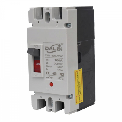 Intrerupator de Circuit Solar MCCB 2P 160A 500V DC 5A057 XXM