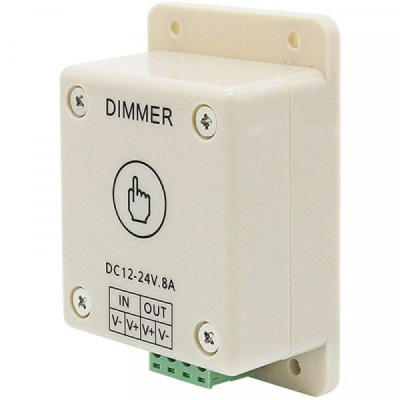 Intrerupator Dimmer Touch LED Monocolor 12V/24V 8A 18A088 XXM