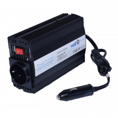 Invertor Auto 150W Alimentare 12V Iesire 220V + USB 7C001 XXM