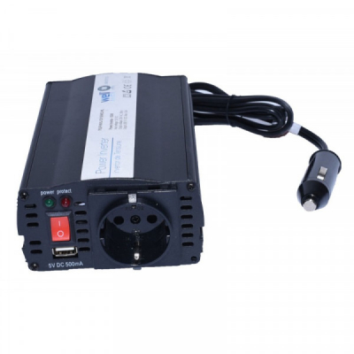 Invertor Auto 150W Alimentare 12V Iesire 220V + USB 7C001 XXM