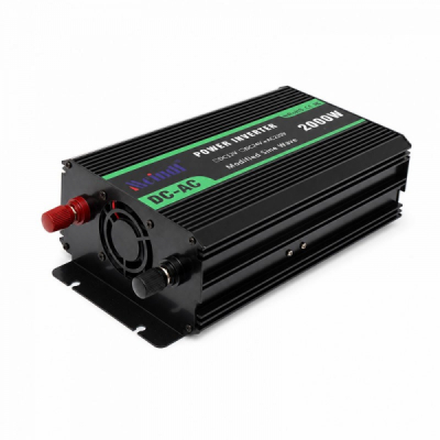 Invertor de Tensiune 2000W 12V la 220V Unda Sinusoidala Modificata USB 7C009 XXM