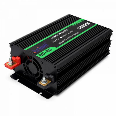 Invertor de Tensiune 3000W 12V la 220V Unda Sinusoidala Modificata USB 7C010 XXM