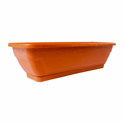 Jardiniera Lalea Sterk 60cm cu tava incorporata maro DNC1232 CNN